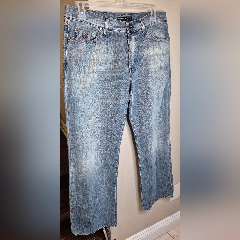 Energie Men's Light Blue Bootcut Jeans - Picture 4 of 11